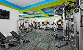 Resident activity center - cardio and strength training fitness center